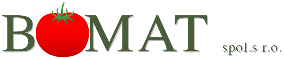 Logo BOMAT – zahradnictví a květiny